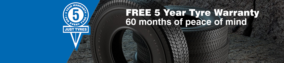 5 Year Tyre Warranty